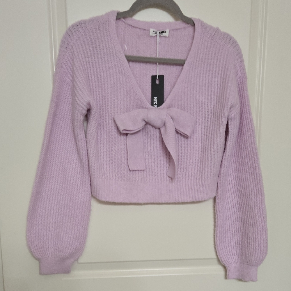 Lavender Knit Sweater